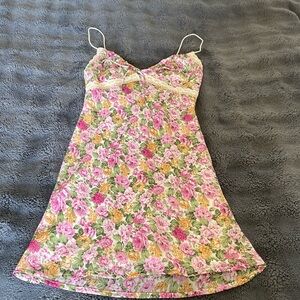 Floral Princess Polly Mini Dress